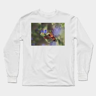 Hummingbird Clearwing Moth Long Sleeve T-Shirt